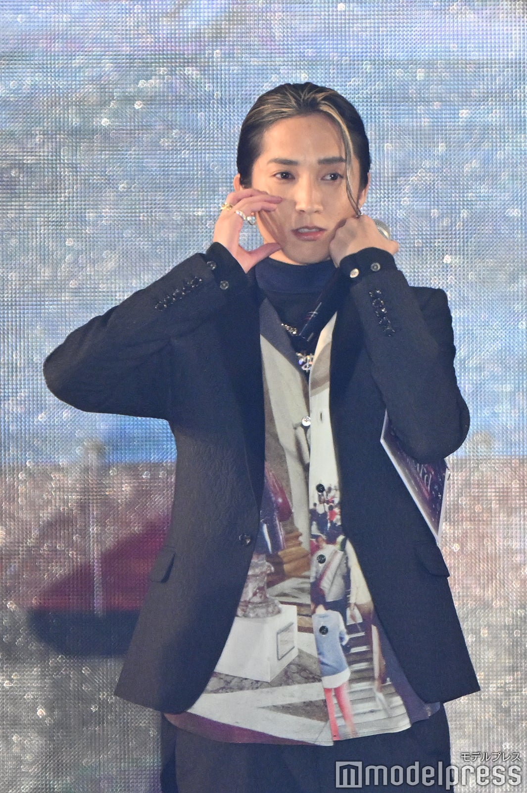 田中樹「あのクズ」“クズきゅんポーズ”袖で練習していた 奈緒＆キスマイ玉森裕太とステージ上で実践【GirlsAward 2024AW】