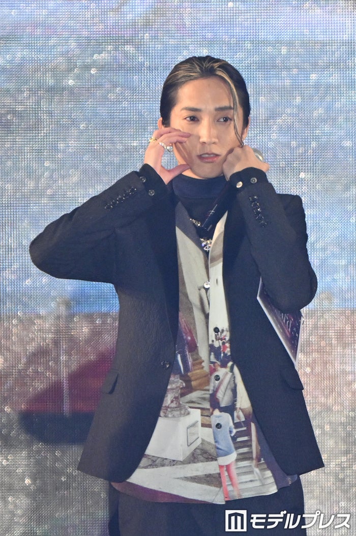 田中樹「あのクズ」“クズきゅんポーズ”袖で練習していた 奈緒＆キスマイ玉森裕太とステージ上で実践【GirlsAward 2024AW】