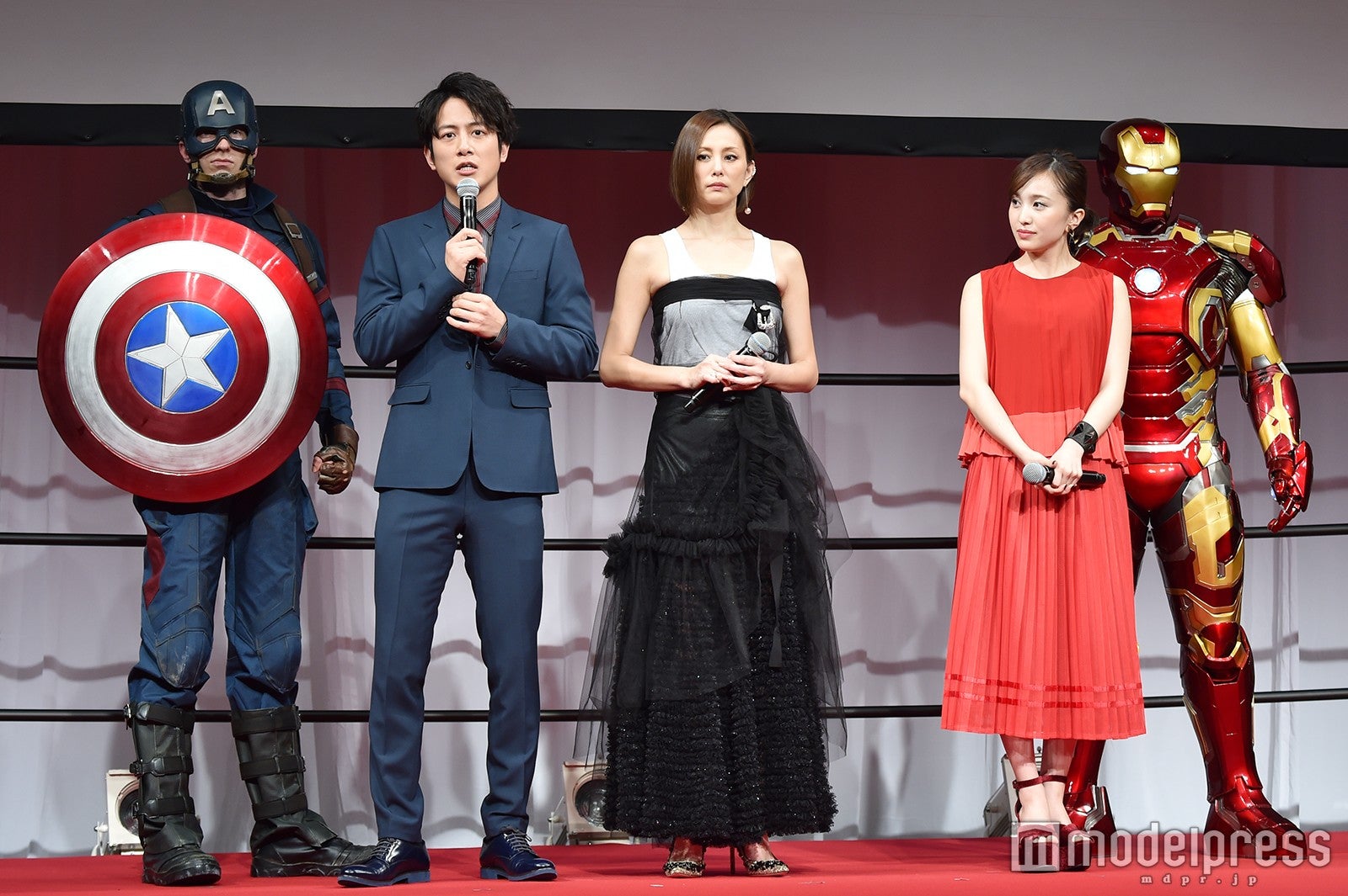 キャプテン・アメリカ、溝端淳平、米倉涼子、百田夏菜子、アイアンマン（C）モデルプレス