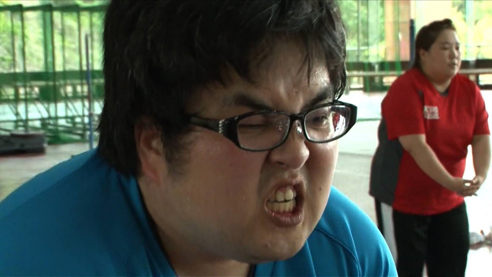 ダイエット合宿参加者・井上さん／「ダイエット・ヴィレッジ」より（C）日本テレビ