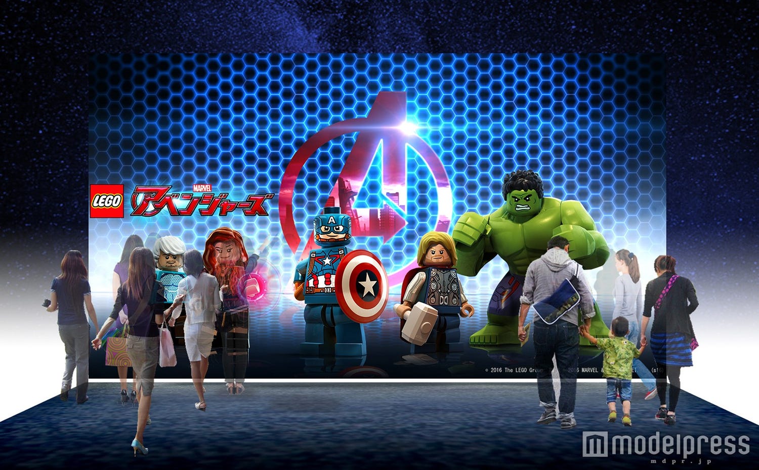 「アベンジャーズ」アイアンマンら地上最強ヒーロー、お台場に集結