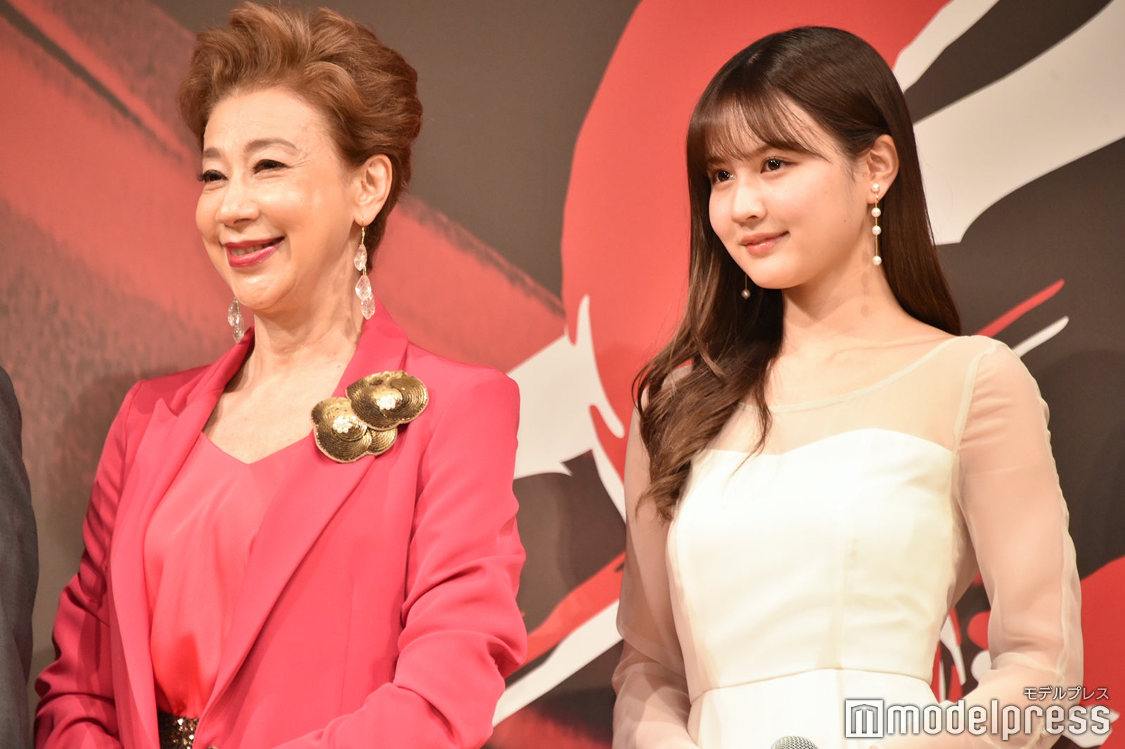 前田美波里、中村麗乃（C）モデルプレス