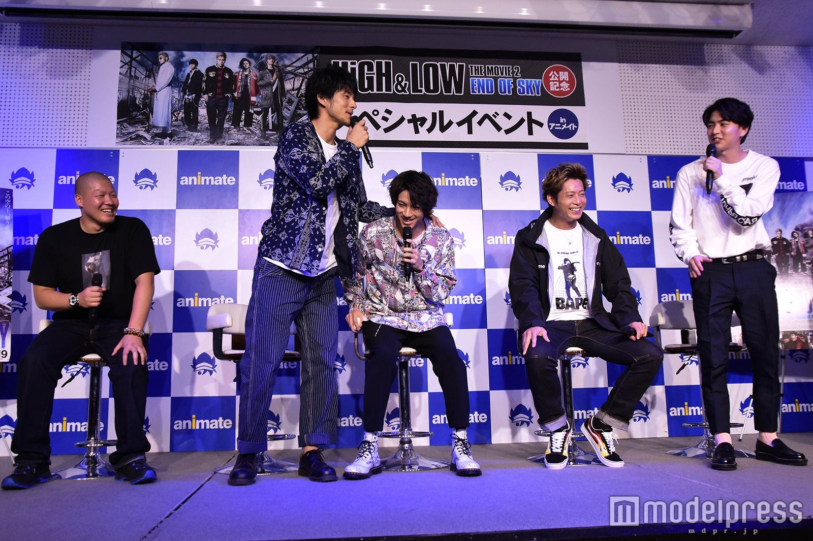 一之瀬ワタル、鈴木貴之、山田裕貴、黒木啓司、稲葉友（C）モデルプレス