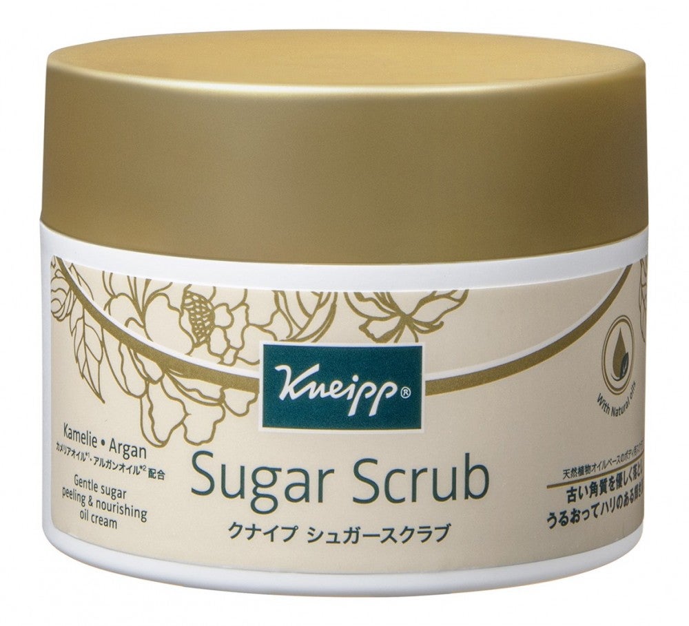 【ボディケア部門3位＜プチプラ＞】クナイプ／シュガースクラブ／カメリア＆アルガン ／画像提供：クナイプ