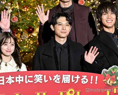 中川大志&橋本環奈、熱愛報道後公の場で初共演 笑顔でツッコミも<ブラックナイトパレード>