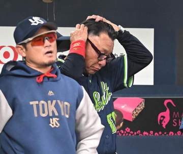 ヤクルト今季ワースト7連敗 打線組み替えも2得点 九回に塩見が1号ソロも及ばず 今季初登板初先発の下川は五回途中3失点
