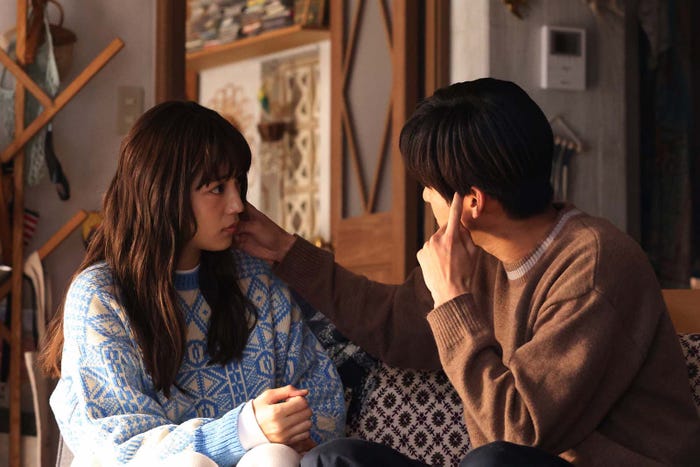 川口春奈、目黒蓮/「silent」第10話より(C)フジテレビ