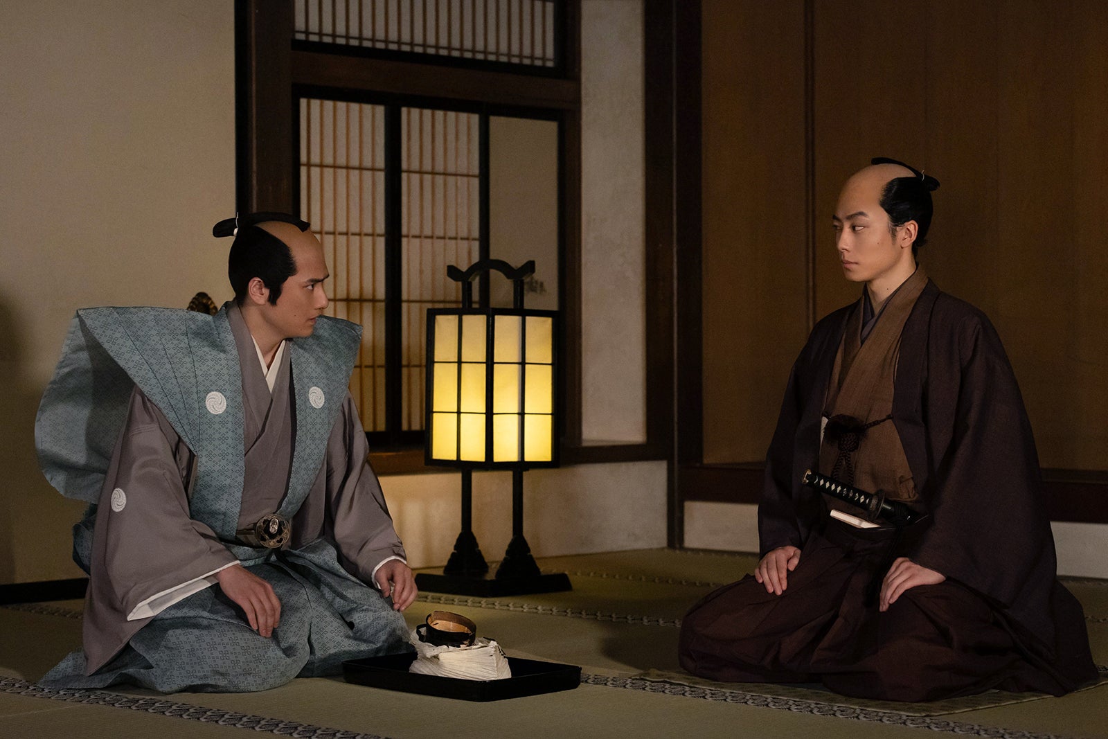 中村隼人、井上祐貴「べらぼう～蔦重栄華乃夢噺～」第39話（C）NHK