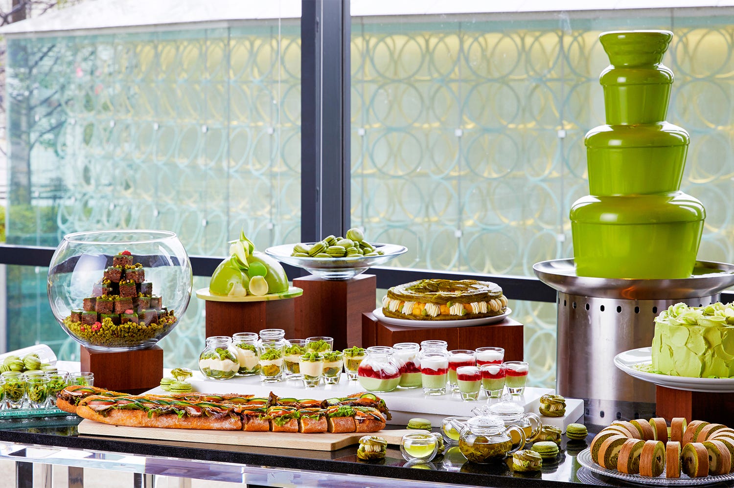 予約殺到の抹茶スイーツブッフェ「抹茶マニア」再び