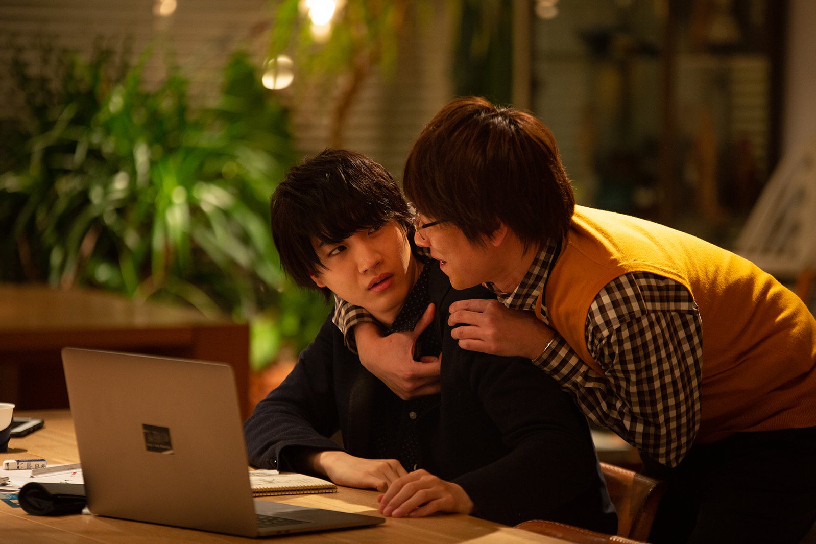 桜田通、落合モトキ／「パーフェクトクライム」第5話より（C）ABCテレビ