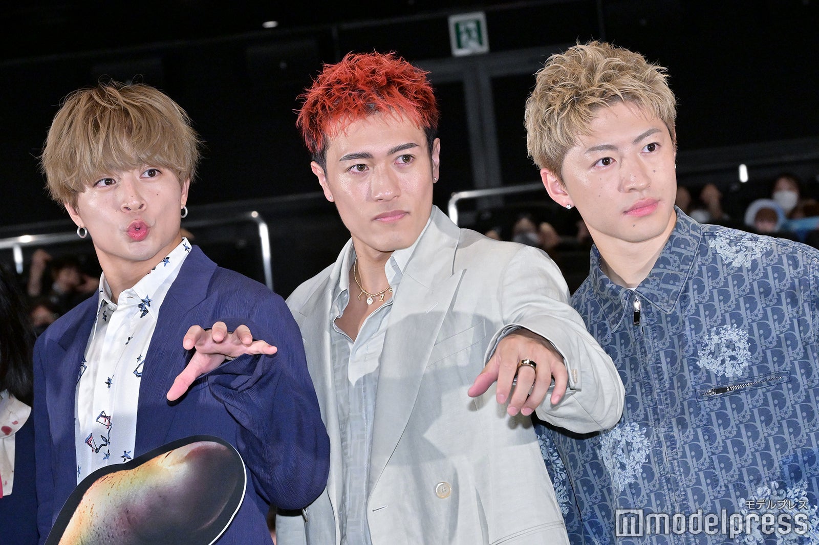 白濱亜嵐、中務裕太、佐野玲於（C）モデルプレス