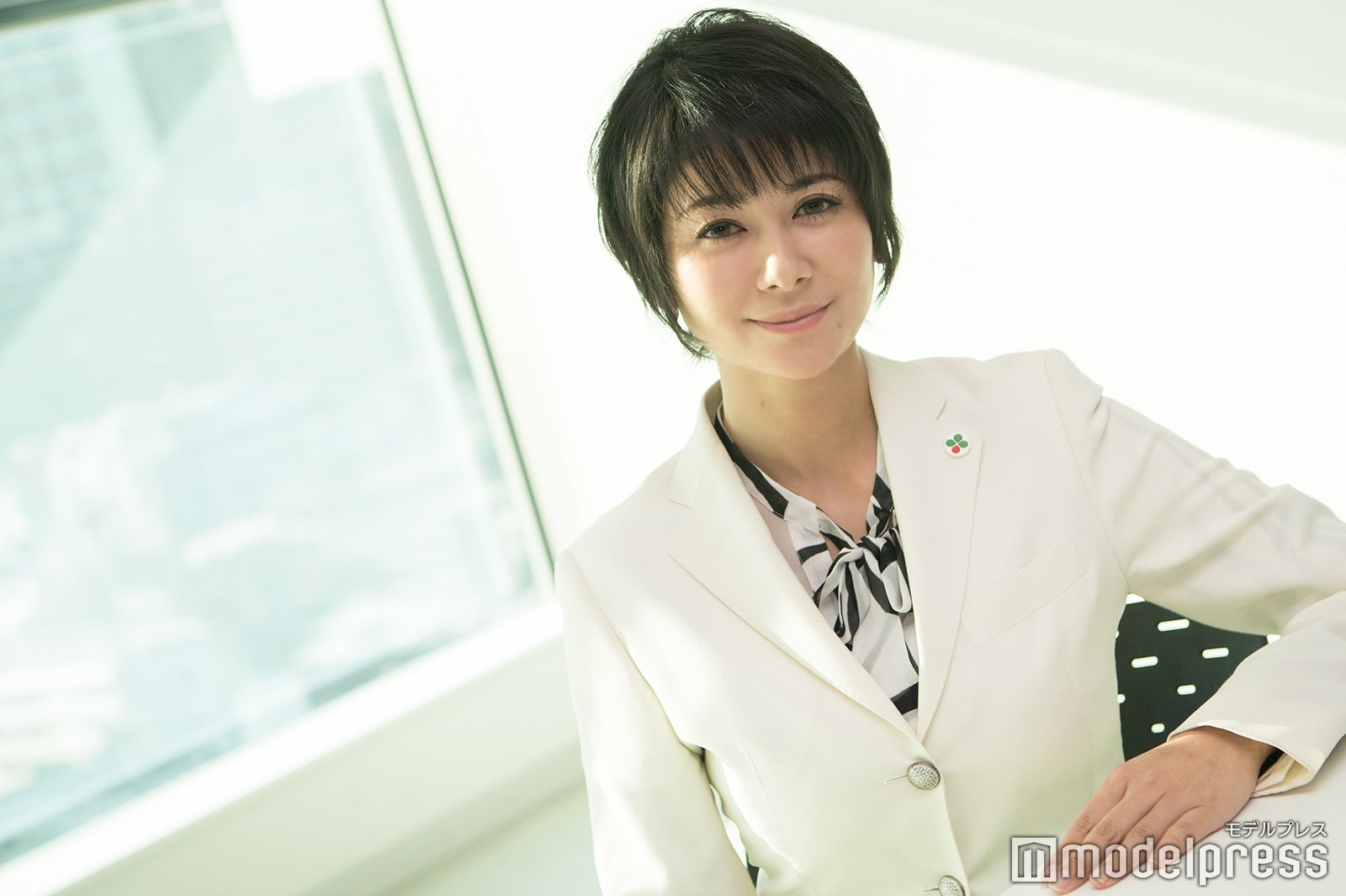 真木よう子 すべてを持ち込まない 女優業でのポリシー語る よつば銀行 丸山隆平らとの現場裏は モデルプレスインタビュー モデルプレス