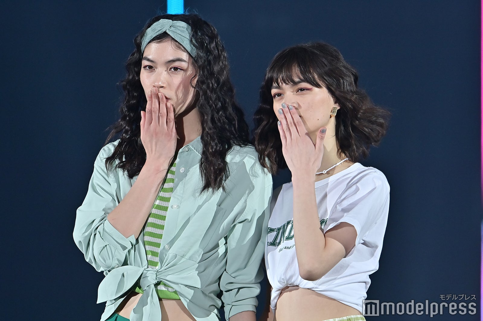 福士リナ＆福士マリ（C）モデルプレス