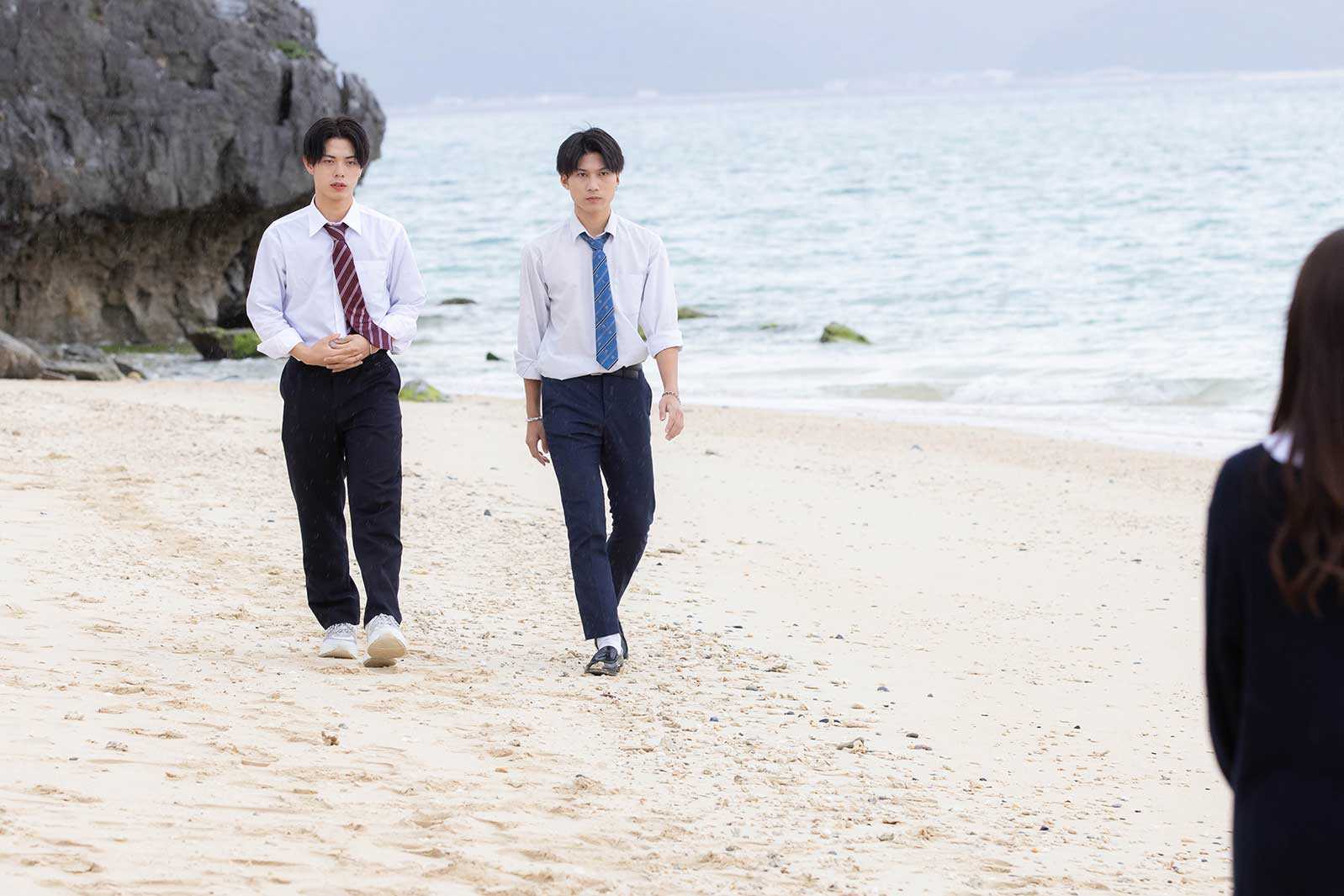 りょうた、はると「今日、好きになりました。-卒業編2021-」第6話より（C）AbemaTV, Inc.