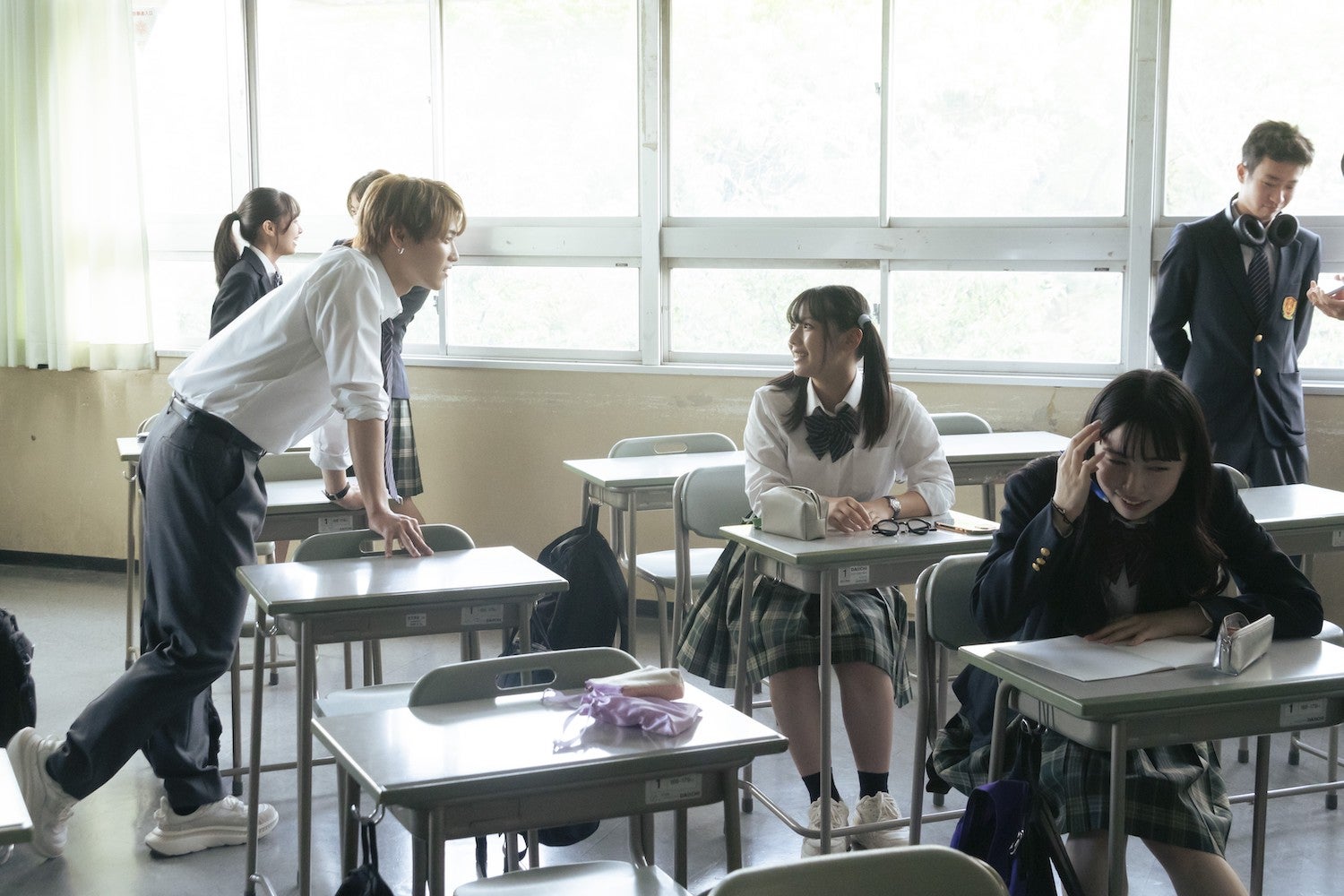 木村柾哉、渡邉美穂（C）幸田もも子／集英社・映画「あたしの！」製作委員会