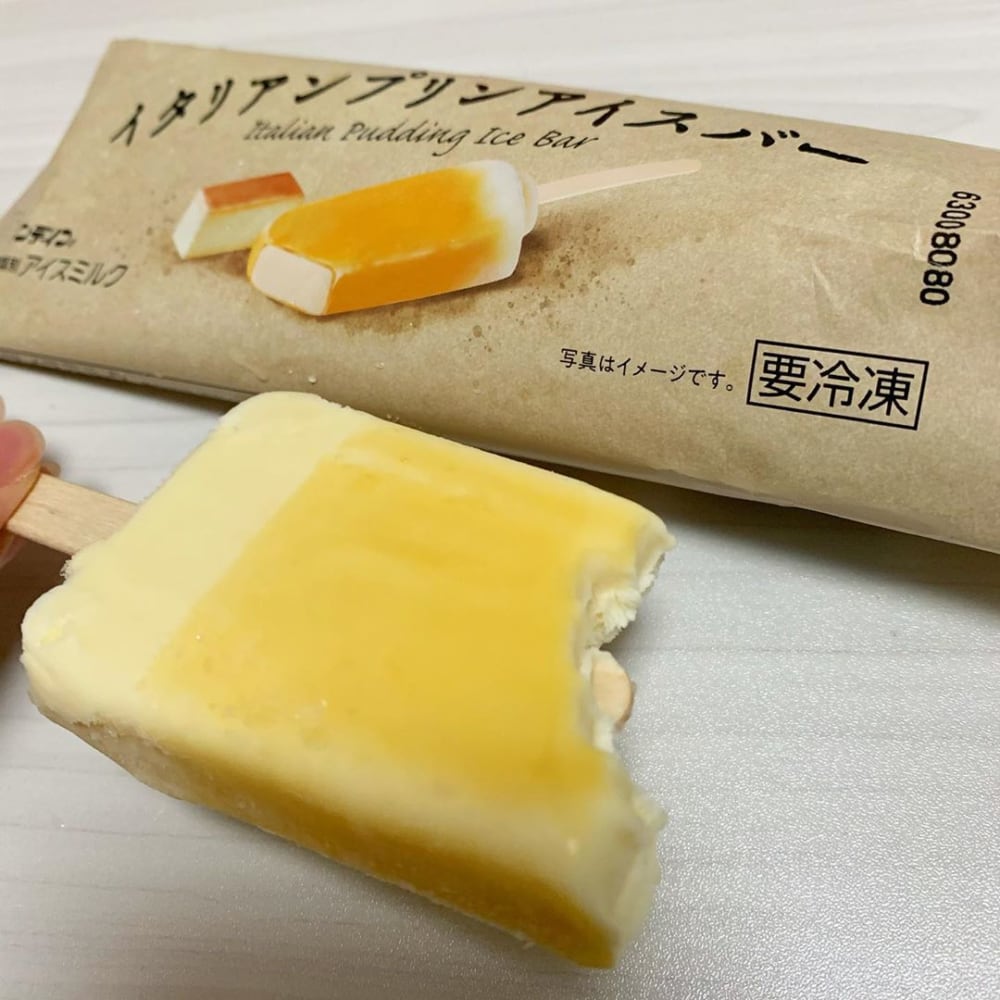 イタリアンプリンアイスバーの写真