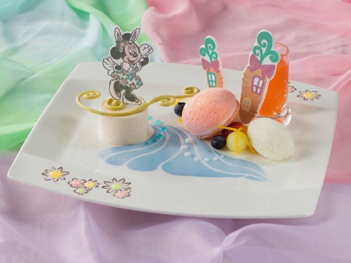 「ドリーマーズ・ラウンジ」キャラクターデザート/(C)Disney