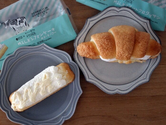 ほかにも、「小倉MILKホイップコッペ」や「MILKモンブランケーキ みるく＆バター」など気になる商品がたくさん！
