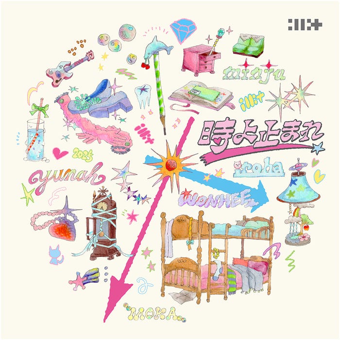 ILLIT「Topping」ジャケット写真(P)&(C)BELIFT LAB Inc.