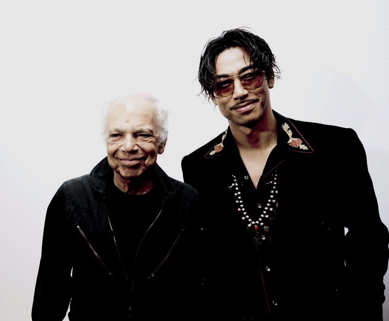 ラルフ・ローレン氏、AKIRA（写真提供：所属事務所）