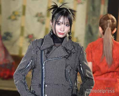 SKE48石黒友月、囲み目メイクがクールな印象 地元・愛知でランウェイ<BISHU COLLECTION>