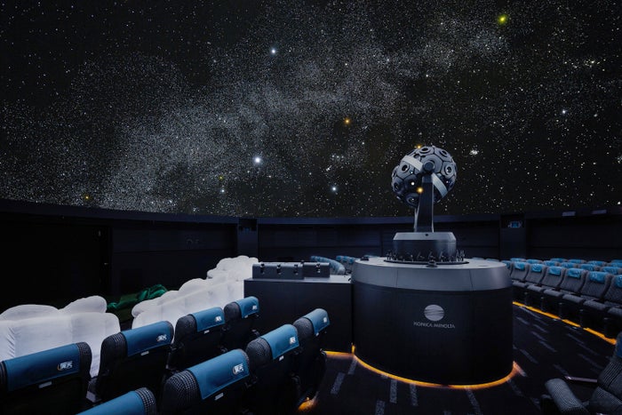 コニカミノルタプラネタリウム満天/画像提供:コニカミノルタプラネタリウム株式会社