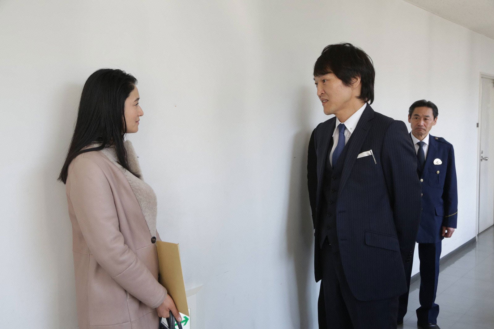 小雪・千原ジュニア／「トレース～科捜研の男～」第9話より（C）フジテレビ