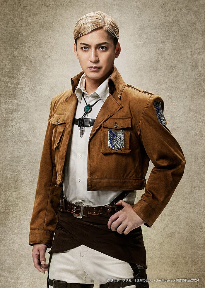 大野拓朗(C)諫山創・講談社/「進撃の巨人」 the Musical 製作委員会 2024