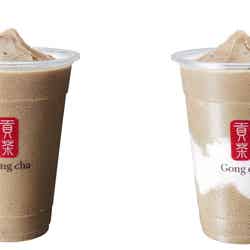 鉄観音 フローズンティー560円、+ミルクフォーム640円/画像提供:ゴンチャ ジャパン
