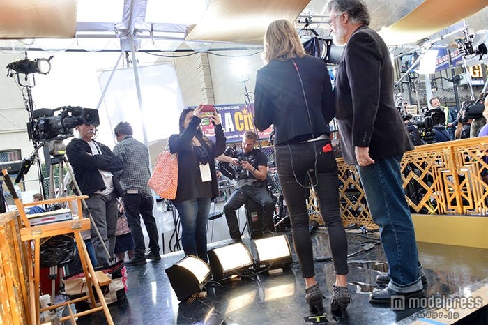 第87回アカデミー賞、レッドカーペット会場準備の様子(米・ドルビー・シアター/画像:モデルプレス)