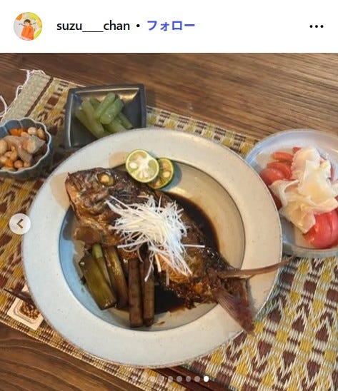 山之内すずInstagramより