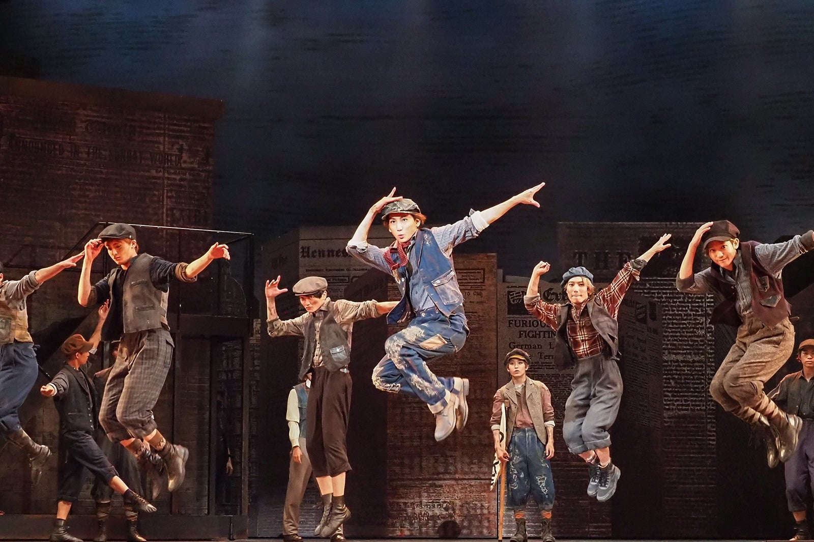 ミュージカル『ニュージーズ』より （提供画像）