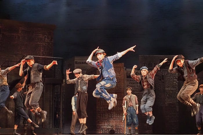 ミュージカル『ニュージーズ』より (提供画像)