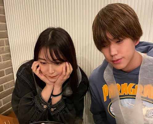 白間美瑠「今日好き」出演の弟・太陽との2ショット公開「美男美女」「仲良し家族」