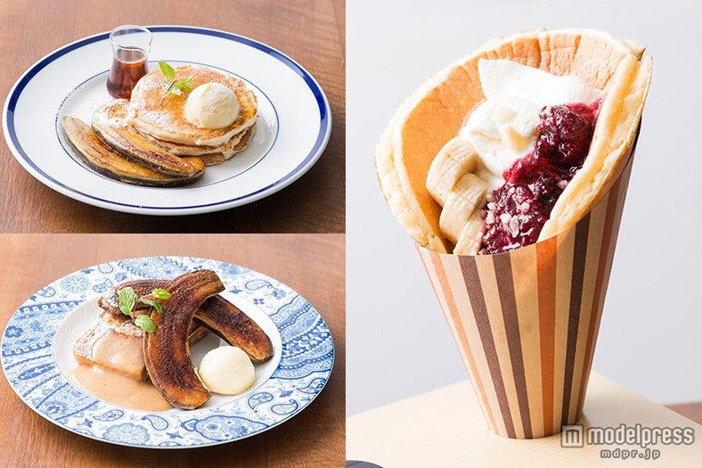 食べ歩きに便利なハンディタイプのパンケーキも