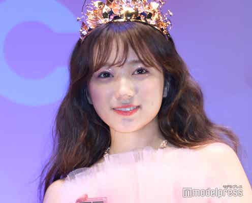 矢吹奈子、ドレス姿で華やかメイクアップ  韓国コスメブランドのジャパンアンバサダーに就任