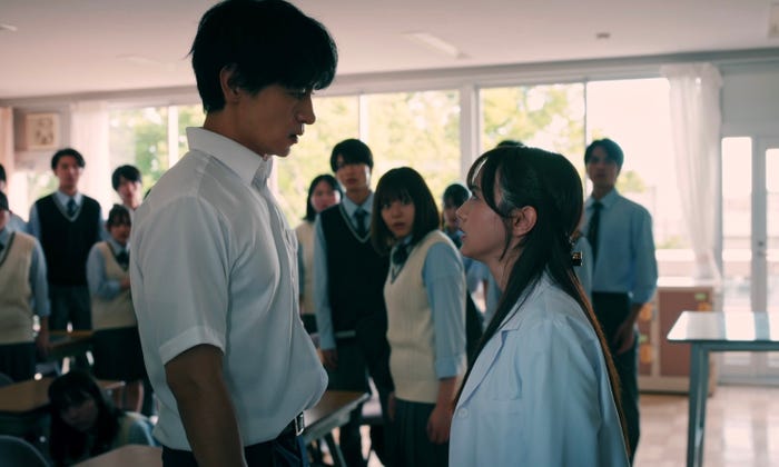 細田善彦、森香澄「3年C組は不倫してます。」第11話(C)日本テレビ