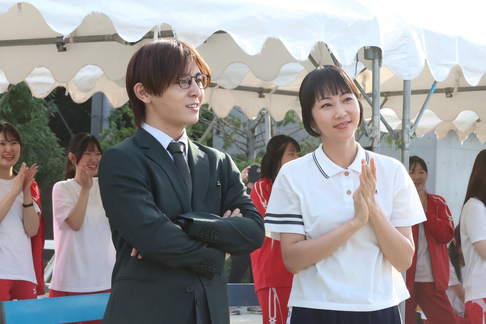 山田涼介、木南晴夏「ビリオン×スクール」第8話より（C）フジテレビ