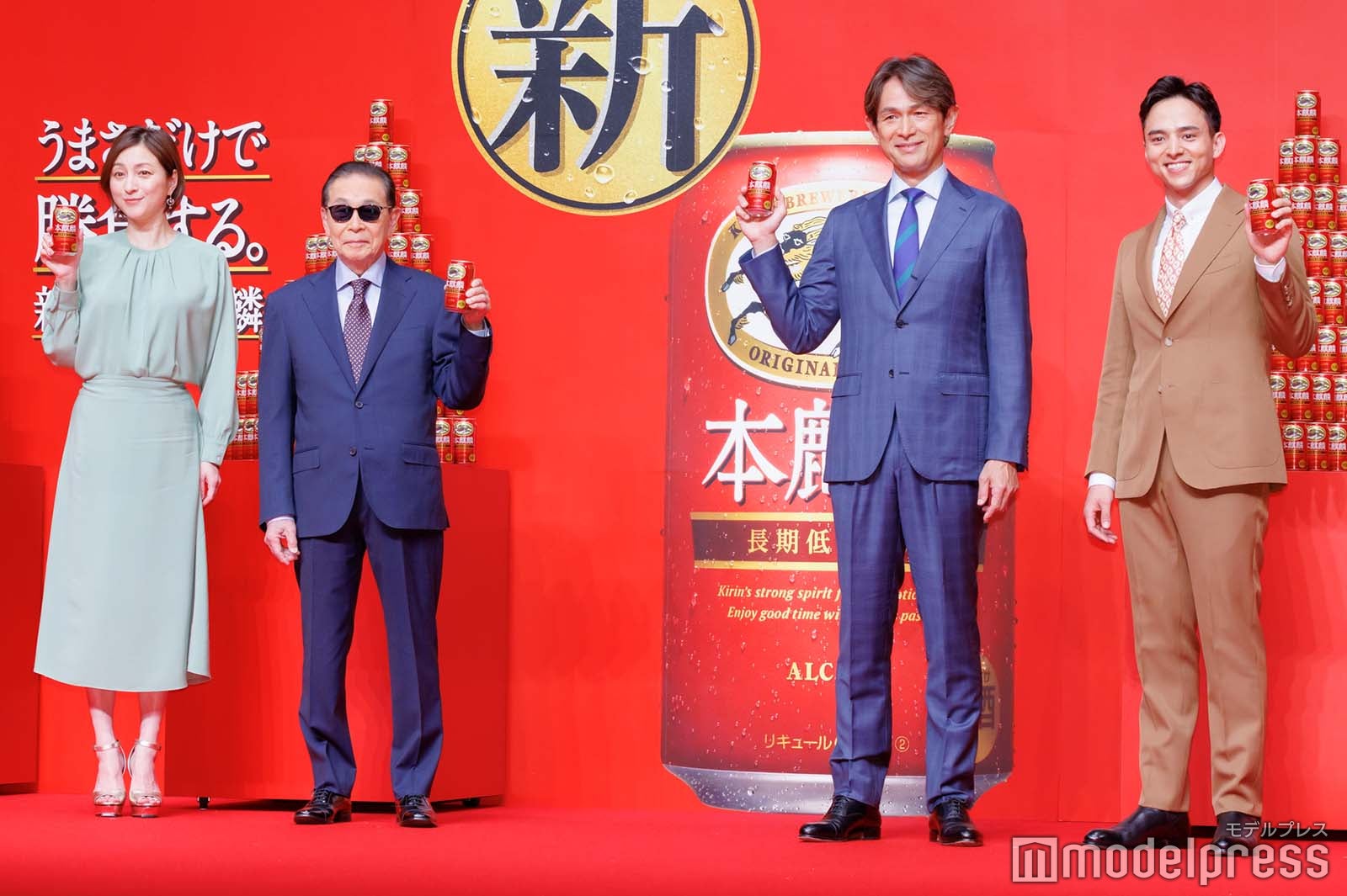 広末涼子、タモリ、江口洋介、満島真之介（C）モデルプレス