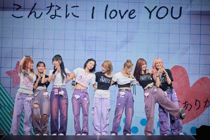 『2025 ME:I 1ST ARENA LIVE TOUR “THIS IS ME:I” 』神奈川公演(C)LAPONE GIRLS