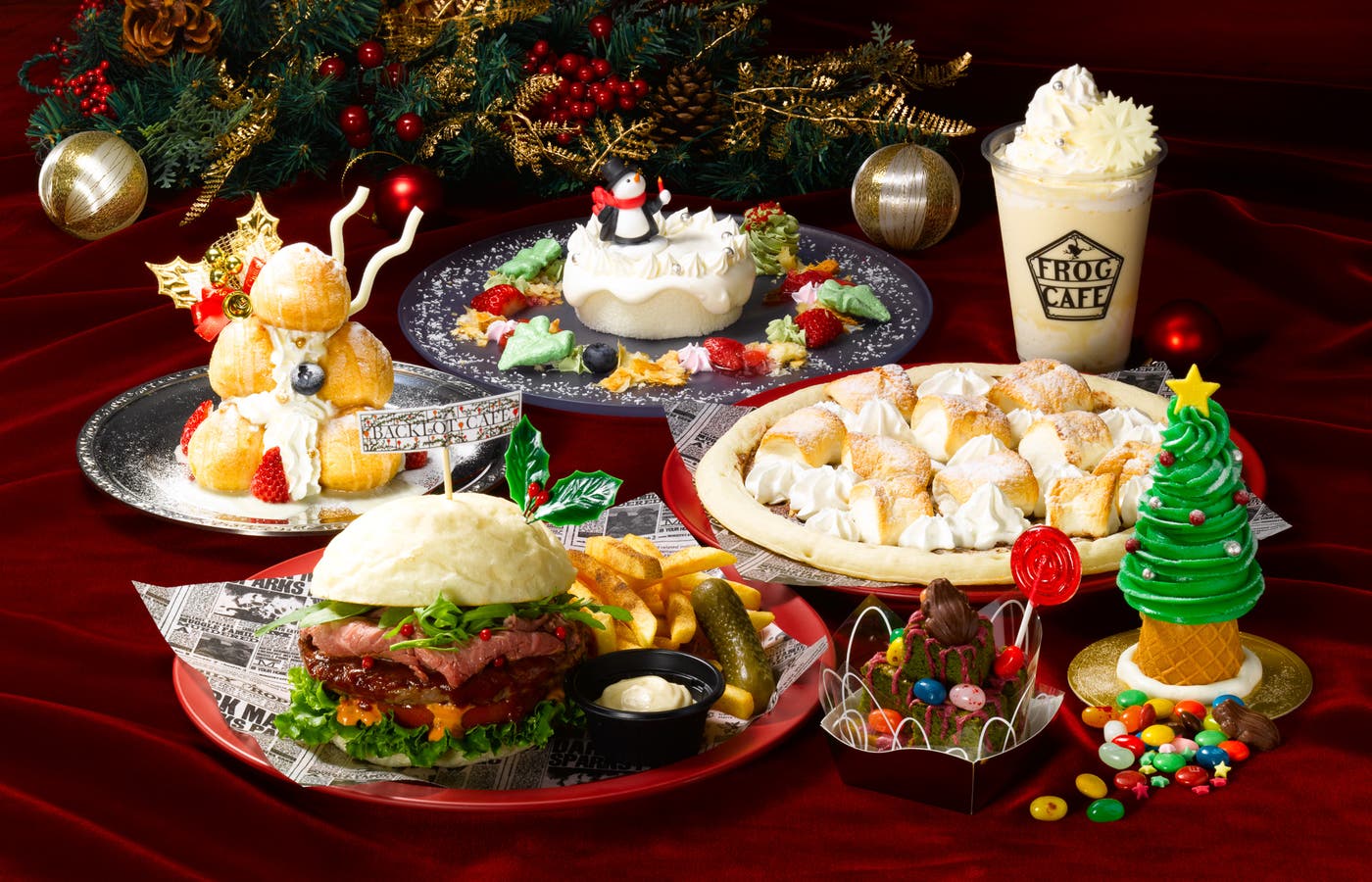 作中のクリスマスシーンからインスパイアされた期間限定メニュー(提供素材)Warner Bros. Studio Tour Tokyo – The Making of Harry Potter.(C)モデルプレス