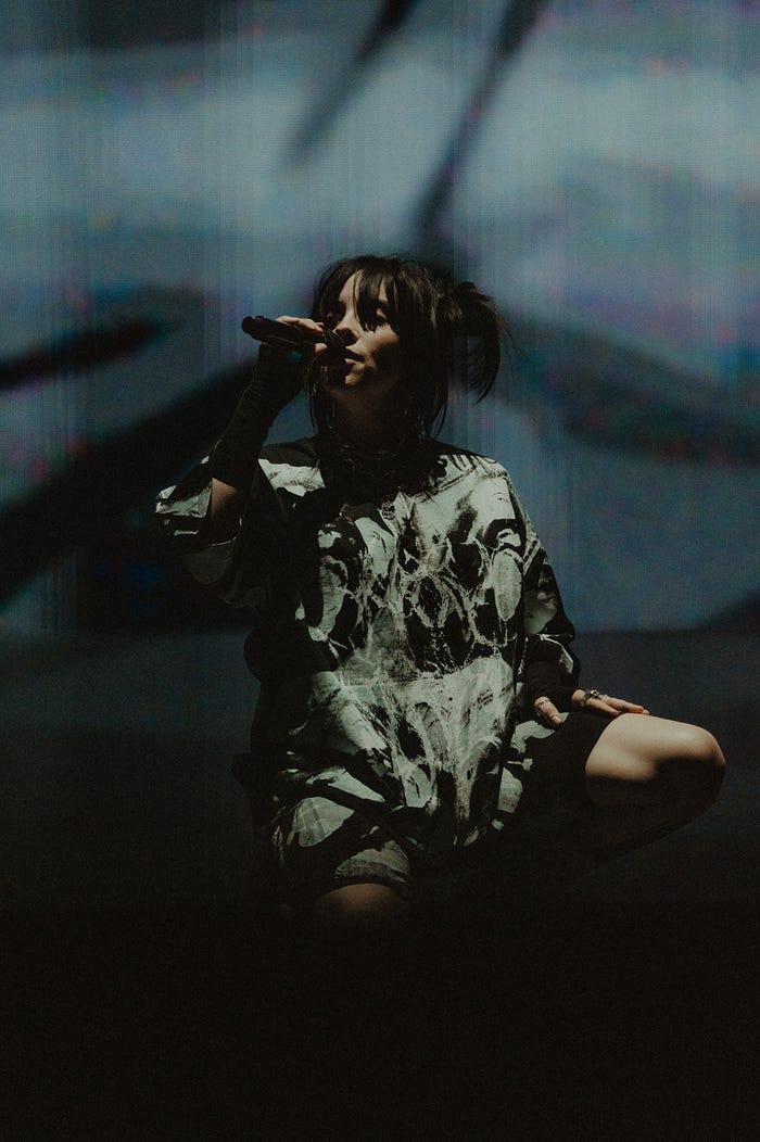ビリー・アイリッシュ ロンドン公演(提供写真)