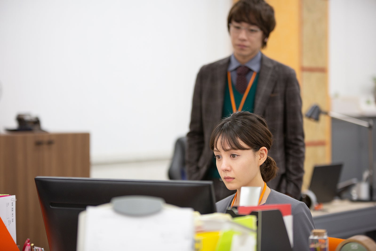 トリンドル玲奈、落合モトキ／「パーフェクトクライム」最終話より（C）ABCテレビ