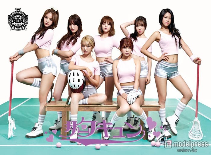 AOA「胸キュン」Sexy ver./Type B(2015年7月29日発売)CD+32Pフォトブックレット