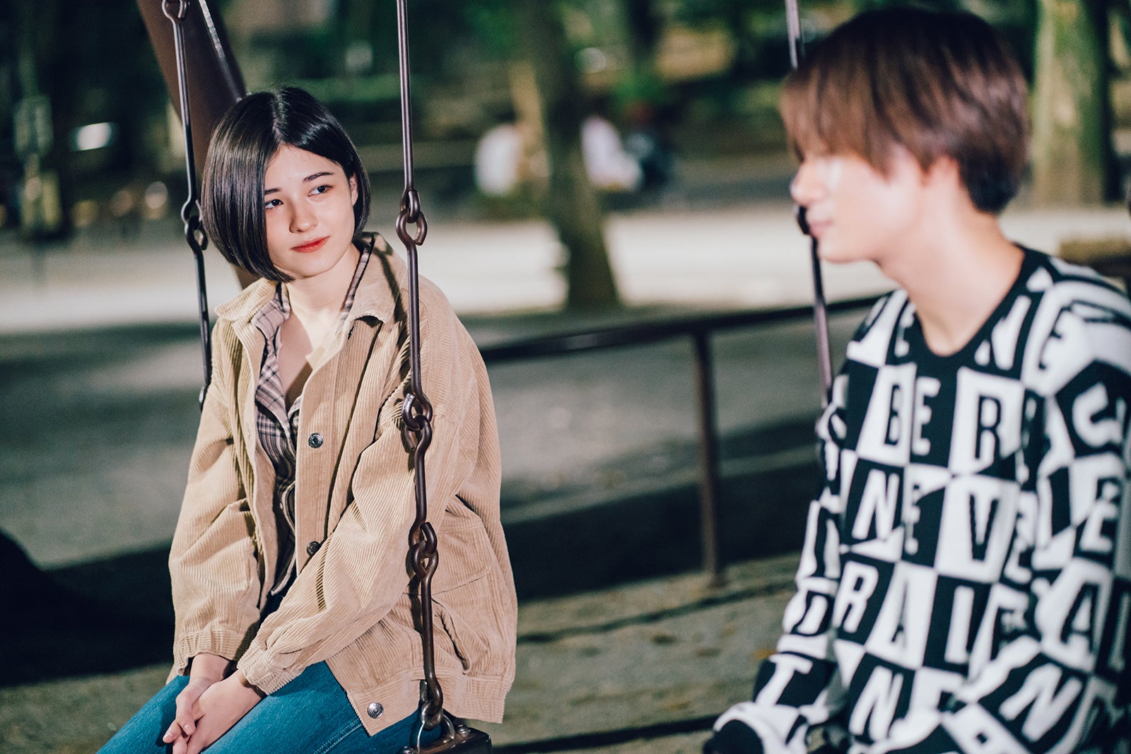 さくら、かいと「虹とオオカミには騙されない」第12話（C）AbemaTV, Inc.