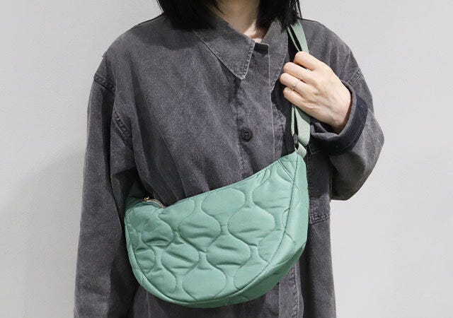 宝島社　雑誌　付録　素敵なあの人12月号　Utao:［ウタオ］いま、世界中で大ヒット！超軽量！ラウンド型キルティングバッグ　使用感