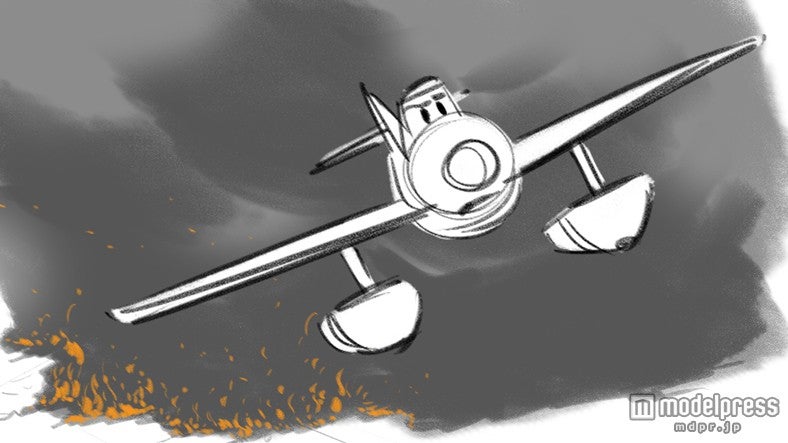 「プレーンズ2／ファイアー＆レスキュー」ストーリーボード