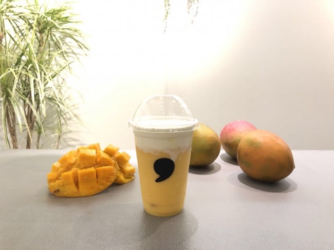 チーズティーシリーズの期間限定メニュー・完熟フレッシュマンゴースムージー（提供画像）