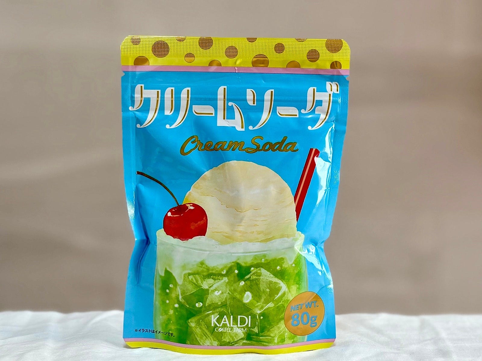「クリームソーダ 80g」 351円(税込)
