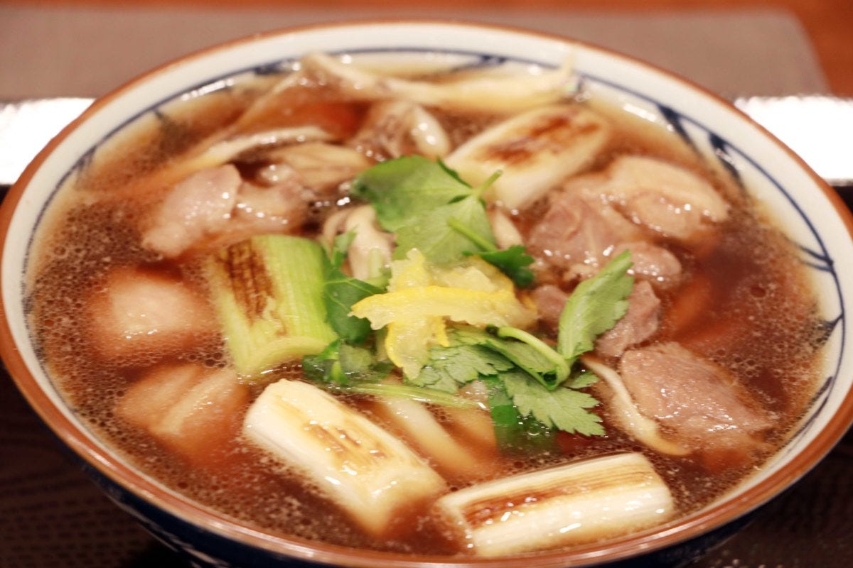 丸亀 鴨ねぎうどん